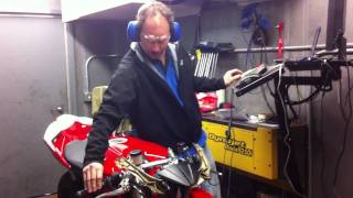 Ducati 848 Superbike Dyno Run [upl. by Brandise]