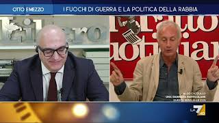 Guterres durissimo scontro tra Mario Sechi e Marco Travaglio [upl. by Aroel]