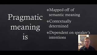 Pragmatics Lesson 7  Attributive Vs Referential Uses of Description [upl. by Ennaeirrac]