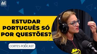 PODE ESTUDAR PORTUGUÊS SÓ POR QUESTÕES  AlfaCon [upl. by Imelda425]