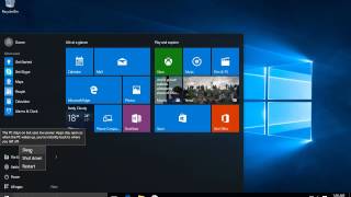 ✔️ Window 10  How to Shut Down Restart and Sleep Turn Off Computer [upl. by Mordecai]