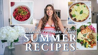 3 Mediterranean Summer Recipes  Quick Easy and Healthy Meal Ideas  Perfect for Meal Prep [upl. by Manbahs]