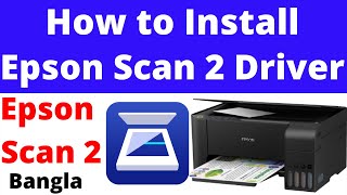 How to Install Epson Scan 2 Driver for Epson L3110 Printer Tutorial 2023  Epson L3110 Scanner Setup [upl. by Akcimahs]