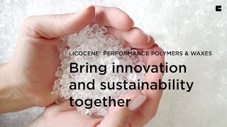 Clariant’s Licocene® Performance Polymers and Waxes bring innovation and sustainability together [upl. by Lugo388]