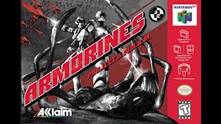 Armorines Project SWARM Intro  N64  HD [upl. by Tews912]