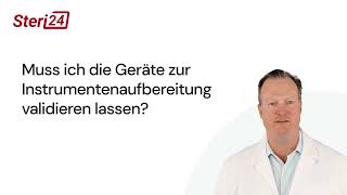 Validierung von Autoklav Desinfektor oder Siegelgerät  Steri24 FAQs [upl. by Ahsenauq863]