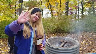 A walk through Yankee Springs Deep Lake Campground MI [upl. by Elletsirhc]