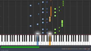 Seguidilla Carmen  Georges Bizet Synthesia [upl. by Olivette]