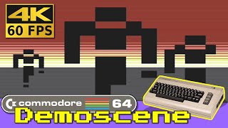 Commodore 64 Demoscene ⌨️ Retox by Fairlight  2024  4k 60 FPS [upl. by Laekcim]