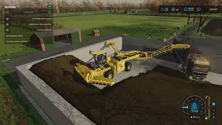 Kuilvoer verkopen  Farming Simulator 22 Terschelling 34 [upl. by Shaffert]