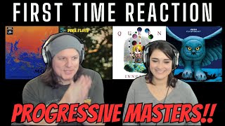 RUSH  Anthem  Pink Floyd  Queen  Innuendo  FIRST TIME COUPLE REACTION  What a marathon [upl. by Eetnuahs]