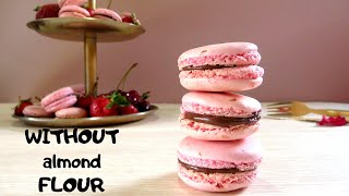 MACARON without almond flourМАКАРОН на ПШЕНИЧНОЙ МУКЕHOW TO MAKE MACARON WITHOUT ALMOND FLOUR [upl. by Acisey322]