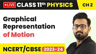 Graphical Representation of Motion  Motion in Straight Line  Class 11 Physics Ch 2 LIVE [upl. by Mozelle589]