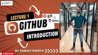 GIT amp GITHUB Lecture 1  Introduction To GitHub कंट्रोल सिस्टम  In Hindi With Sanjay Dahiya [upl. by Griffie]