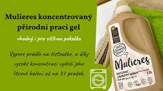 Koncentrovaný prací gel Mulieres Jak pere Zvládne i odolné skvrny od kečupu a mastnotu z trouby [upl. by Lucita151]