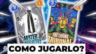 Como JUGAR TRIBUNAL con MISTER NEGATIVE en MARVELSNAP [upl. by Bowe]