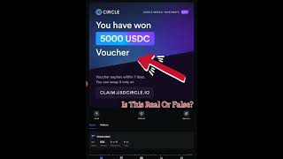 5000 USDC VOUCHER RECEIVED IN COINBASE WALLETSCAM OR LEGIT [upl. by Stryker847]