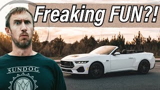 Should You Buy a Ford Mustang Convertible  2024 Ford Mustang GT Convertible REVIEW [upl. by Eisenstark]