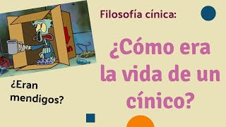 Cinismo ¿cómo era la vida de Diógenes y los demás cínicos  Explicación de la filosofía cínica [upl. by Ryan]