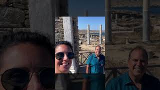 Cruise to the Historical Delos Island in Greece greekmythology cruise travel costacruise [upl. by Brit943]