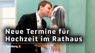 Heiraten im Rathaus Wer einen Termin will sollte sich beeilen [upl. by Ahseniuq948]