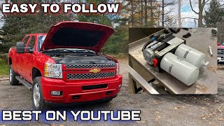 How To Install 1116 LML Airdog Liftpump Duramax [upl. by Nalyk]