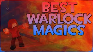 BEST WARLOCK MAGICS Warlock Tier List  Arcane Odyssey 114 [upl. by Eyar154]