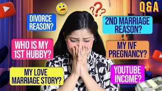 Why I Applied for Divorce My 2nd Marriage Reason Ivf Pregnancy Youtube Income Toxic Marriage etc [upl. by Eznyl]