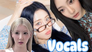 INSANE kpop female idols VOCAL moments [upl. by Tteve]