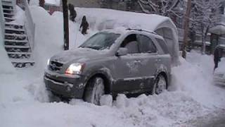 kia sorento snow [upl. by Ymas573]