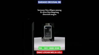 INVESTASI KOMODITAS TERBARU TERMURAH untuk JANGKA PANJANG PERAK MURNI 99 GRAM ASLI ORIGINAL SILVER [upl. by Aicella]