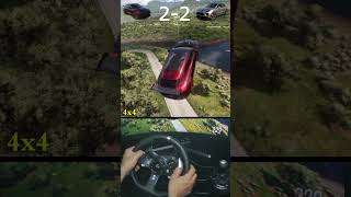 Aston Martin DBX vs Porsche Macan Turbo test drive 4X4 forzahorizon5 shorts [upl. by Noni494]