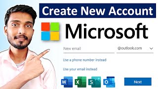 How to Create Microsoft Account  how to create outlook account  Outlook Email kaise banaye [upl. by Wattenberg]