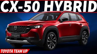 The New Mazda CX50 Hybrid has LAUNCHED using Toyotas Tech But [upl. by Eicul]