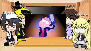 Gravity falls react tobilldipgacha clup part 2 [upl. by Desi921]