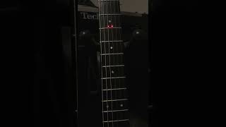 How to play Gimme Shelter by The Rolling Stones guitar riff shorts [upl. by Attegroeg]