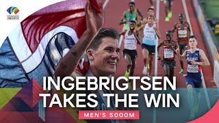 Mens 5000m Final  World Athletics Championships Oregon 2022 [upl. by Mercier]