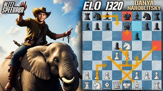 Taming the Elephant Gambit  Elephant Gambit Sicilian Latvian  GM Naroditskys DYI Speedrun [upl. by Leizahaj]