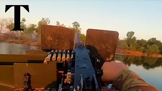 Ukraine special forces fight Russian units on Dnipro river [upl. by Renado]