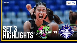 ZUS Coffee vs Nxled  SET 3 GAME HIGHLIGHTS  202425 PVL ALLFILIPINO CONFERENCE  Nov 19 2024 [upl. by Eylk383]