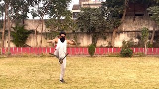 Freestyle Nunchaku unique combos  ninja training 🥷 [upl. by Yerhcaz]