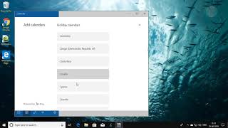 How To Make Calendar Show National Holidays in Windows 10 [upl. by Clary]