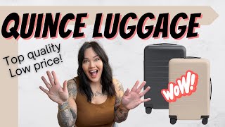 Quince carry on luggage review  Better than Away luggage [upl. by Levitus]