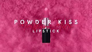 Powder Kiss MoistureMatte Lipstick  MAC Cosmetics [upl. by Hehre]