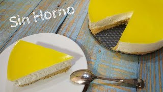 CHEESCAKE DE LIMÓN textura mousse ligera y suave de comer Con Mambo [upl. by Ahsinuq163]