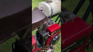 Double Briggs and Stratton 5hp’s on stretched mini bike [upl. by Hersh]