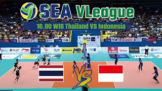 LIVE VOLLEYBALL Thailand VS Indonesia SEA V LEAGUE 2024 [upl. by Laris]