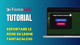 Tutorial Fantalab  Come esportare l’asta di riparazione da Fantalab a Leghe [upl. by Strickman]