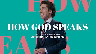 How God Speaks  Joel Osteen [upl. by Lamoree690]