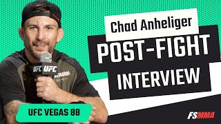 Chad Anheliger says he gave Charalampos Grigoriou advice for overcoming a loss at UFC Vegas 88 [upl. by Cull]